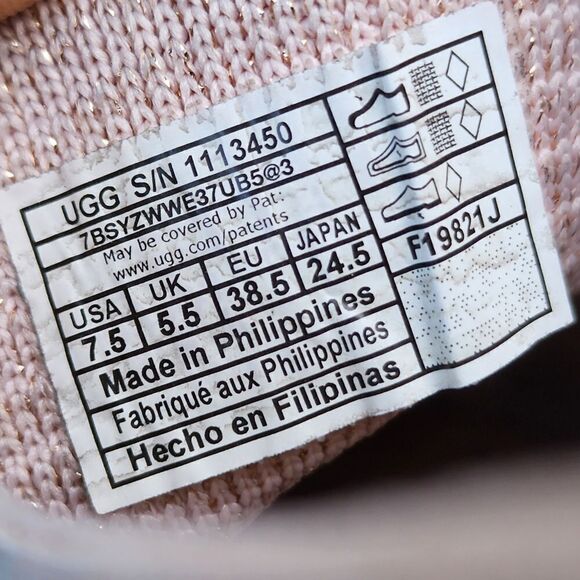 UGG SAMMY - Women's Slip-On - SIZE 7.5 - Picture 9 of 9